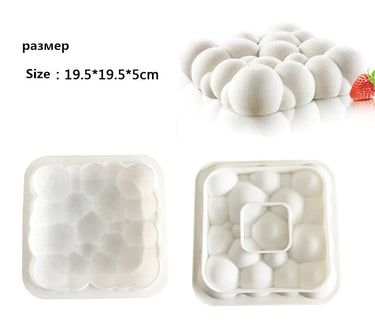 3D Cloud Silicone Cake Mold